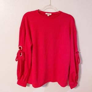 Red Long Sleeve Shirt Size-Small